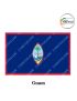 International-National Flag Of Your Country (All - Ocean Country Flags ) Indoor- Outdoor : Chughs Navyug -Guam- H 12