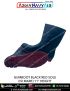 Gumboot Black Red Sole (ISI Mark) 11