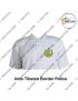 CAPF T Shirt |Central Armed Police Force T Shirt White  PC With Collar -ITBP | Indo Tibetan Border Police-Small