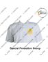 CAPF T Shirt |Central Armed Police Force T Shirt White  PC With Collar -SPG | Special Protection Group-XXL