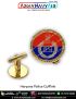 Haryana Police Cufflinks : ArmyNavyAir.com