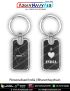 Personalised India Bharat Keychain : ArmyNavyAir.com