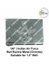 IAF | Indian Air Force Belt Buckle Metal (Chrome) : ArmyNavyAir.com