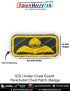 Coast Guard Parachutist Embroidery Chest Badge : ArmyNavyAir.com