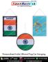 Personalised India Bharat Flag Car Hanging : ArmyNavyAir.com