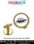 Personalised India Bharat Cufflinks : ArmyNavyAir.com