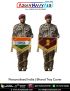 Personalised India Bharat Flag Ceremonial Tray Cover : ArmyNavyAir.com