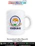 Personalised India Bharat Mug : ArmyNavyAir.com