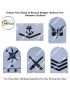 Indian Navy Rank & Branch Badges (Sailors)  For Summer Uniforms - ArmyNavyAir.com