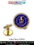 Indian Navy Cufflinks : ArmyNavyAir.com