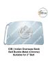 IOB Security Uniform Belt Buckle (Nationalised Bank Of India) Indian Overseas Bank Security Belt Buckle Metal (Chrome) Is ( Suitable For 2
