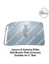 Army-Military Jammu & Kashmir Rifles Uniform Belt Buckle (Indian Army Infantry Regiments) J&K Rifles Buckle Chrome (Suitable For 2