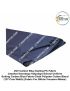 JNV Carbon Blue Suiting PC Fabric | Jawahar Navodaya Vidyalaya School Uniform Suiting Carbon Blue Fabric-Cloth Polyster Cotton Blend (137 Cms Width) ( Fabric For SKirts-Trousers-Nikkar )