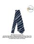  JNV Neck Tie ( Long Tie ) Jawahar Navodaya Vidyalaya School Uniform Neck Tie Boys Or Girls (Unisex) Blue With Stripes ( Size 48