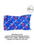 JNV Pillow Cover - Jawahar Navodaya Vidyalaya School Pillow Cover Cotton Assorted Colour | Plain (Size 40 x 60 cms)