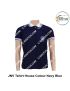 Jnv T Shirt (House Colour)|Jawahar Navodaya Vidyalaya -Navy Blue-Size 28