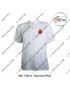 T-Shirt Indian Navy INS  Kora  Class | Indian Navy Surface Ship (Corvettes) T Shirt PC With Collar (White)-INS Karmuk (P 64)-Small