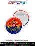 Personalised Karnataka Police Button Badge : ArmyNavyAir.com