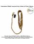 Security Lanyard Whistle Cord Khaki (Single Cord) Silk: ArmyNavyAir.Com