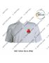 T-Shirt Indian Navy INS  Kora  Class | Indian Navy Surface Ship (Corvettes) T Shirt PC With Collar (White)-INS Kirch (P 62)-Small