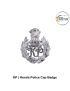 Kerala State Police | KP Uniform Cap Badge Metal Chrome Size  H 40mm x W 35mm : Chughs Navyug