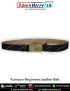 Kumaon Regiment Leather Belt : ArmyNavyAir.com