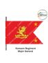 Indian Army Lancer Flag -Vehicle Flag (Army Infantry Regiments) | Indian Military Stiffener Flag with Double Side Logo (9