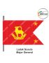 Indian Army Lancer Flag -Vehicle Flag (Army Infantry Regiments) | Indian Military Stiffener Flag with Double Side Logo (9