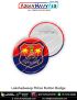 Personalised Lakshadweep Police Button Badge : ArmyNavyAir.com