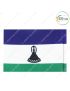 International-National Flag Of Your Country (All - Africa Country Flags ) Indoor- Outdoor : Chughs Navyug -Lesotho