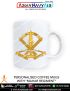 Personalised Coffee Mugs With Mahar Regiment Logo