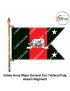 Assam Regiment | Indian Military Car Rank Flag-Flag Major General
