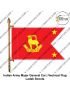 Ladak Scouts | Indian Military Car Rank Flag-Flag Major General