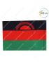 International-National Flag Of Your Country (All - Africa Country Flags ) Indoor- Outdoor : Chughs Navyug -Malawi