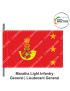 Indian Army Lancer Flag -Vehicle Flag (Army Infantry Regiments) | Indian Military Stiffener Flag with Double Side Logo (9