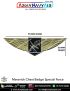 Maverick Chest Badge - Para Special Force Commando - ArmyNavyAir.com-Metal