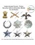 Shoulder (Metal Rank) Badges For All  Ranks : ArmyNavyAir.com