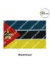 International-National Flag Of Your Country (All - Africa Country Flags ) Indoor- Outdoor : Chughs Navyug -Mozambique