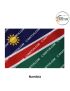 International-National Flag Of Your Country (All - Africa Country Flags ) Indoor- Outdoor : Chughs Navyug -Namibia