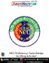 NCC | National Cadet Corps Proficiency Camp Badges (All Wings) : ArmyNavyAir.com-Air Wing Activites
