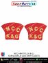 NCC Arm Title-Badge |National Cadet Corps : ArmyNavyAir.com- Army NCC (K & G DTE) Zari ( Customised Your DTE)
