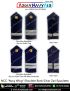 NCC Navy Wing Shoulder Rank Epaulette Silver Zari : ArmyNavyAir.com