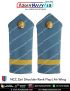 NCC Zari Shoulder Rank Flap | Air Wing Epaulette:ArmyNavyAir-Air CUO (Merrow Border) Slip on Slider Flap