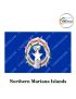 International-National Flag Of Your Country (All - Ocean Country Flags ) Indoor- Outdoor : Chughs Navyug -Northern Mariana Islands- H 12