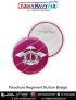 Personalised Para Button Badge : ArmyNavyAir.com