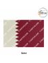 International-National Flag Of Your Country (All - Asia Country Flags ) Indoor- Outdoor : Chughs Navyug -Qatar