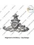 Army-Military Uniform Artillery | Regiment of Artillery Cap Badge (Indian Army Combat Regiments) (Artillery Head Badge Chrome)