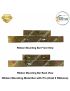 Ribbon Mounting Metal Bar With Pin (Hold 6 Ribbons) | Navyug