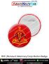 Personalised RVC Button Badge : ArmyNavyAir.com