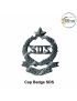 SDS Security Uniform Cap Badge ( Security Agency- Services) SDS Security Cap Badge Metal ( Chrome)